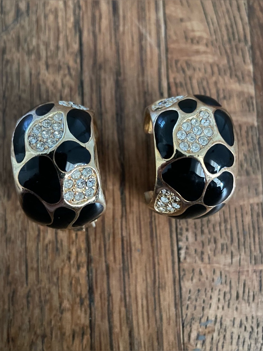 Christian Dior clip on earrings